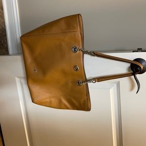 Large Coach chain tote